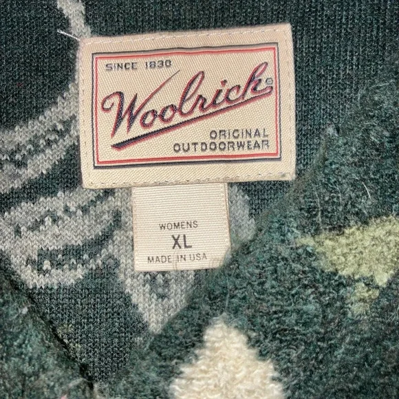Vintage 🇺🇸 Woolrich Leaf Sweater - Picture 6 of 7